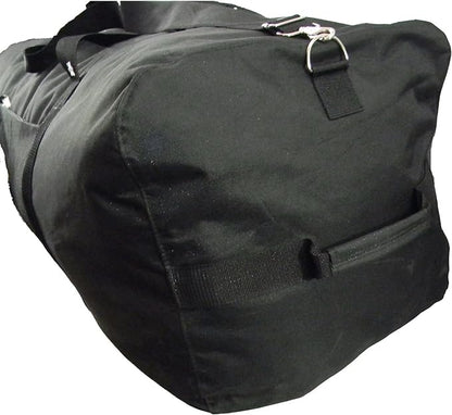 Heavy Duty Cargo Duffel Large Sport Gear Drum Set Equipment Hardware Travel Bag Rooftop Rack Bag (30" x 15" x 15", Black)