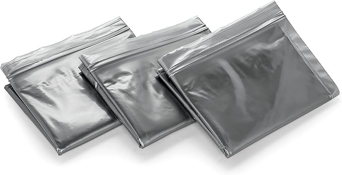 Camco Toilet Waste Bags - Durable Double Bag Design is Leak-Proof - Inner Bag Gels Any Liquid - Great for Camping, Hiking and Hunting and More - 3 Pack (41547)