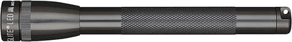 Maglite Mini Incandescent 2-Cell AAA Flashlight, Gray