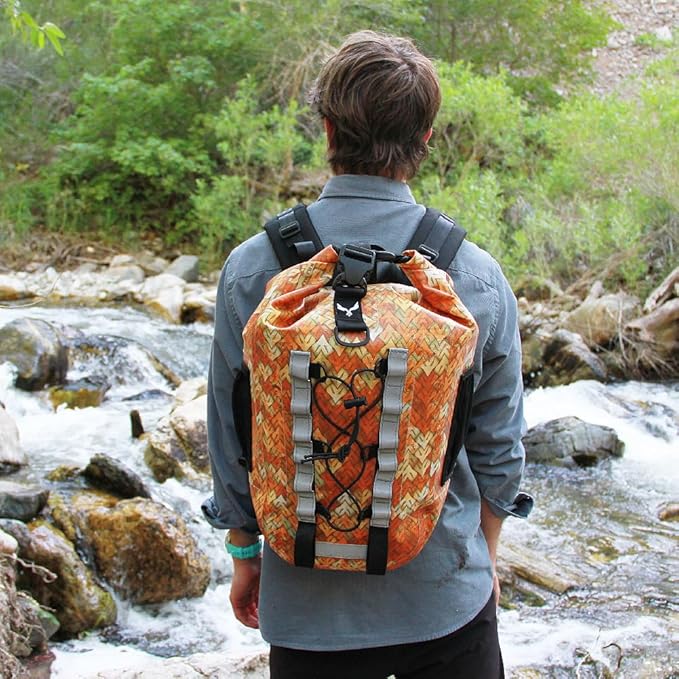 FIREbreak 2.0 | Waterproof 25L Backpack Premium Dry Bag | Roll-Top, Reinforced, Lightweight, 2.8 lbs 25-Liter