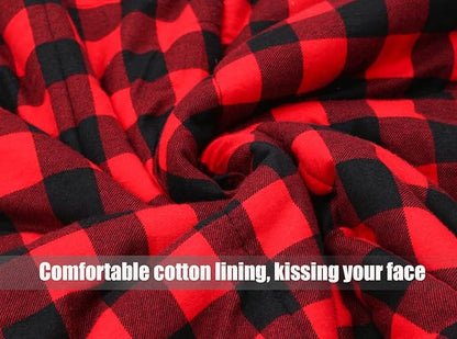 0 Degree Sleeping Bag 100% Cotton Big and Tall Flannel XXL Cold Weather Winter Sleeping Bag for Adults Camping Zero Degree