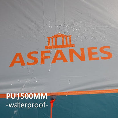 2-12 Person Tents for Camping Waterproof, Backpack Double Layer Tents, Perfect Picnics, Fishing and Backyard Camping