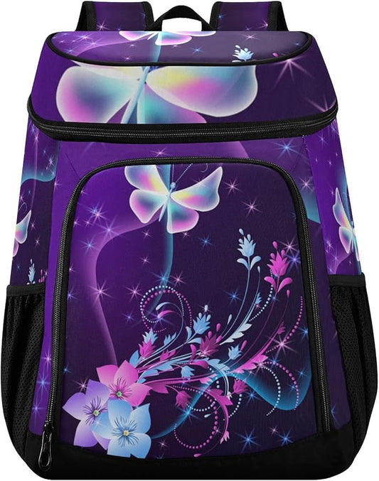 Cooler Backpack Insulated Leak Proof Beach Cooler Bag 30 Cans Waterproof Lightweight Soft Lunch Picnic Cooler for Men Women