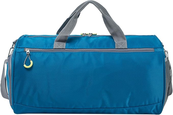 Kuston Sports Small Gym Bag for Men and Women Travel Duffel Bag Workout Bag with Shoes Compartment&Wet Pocket