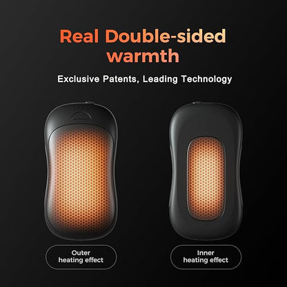 OCOOPA UT3 PRO Hand Warmers Rechargeable 2 Pack, Magnetic Double-Sided Heating with Larger Surface, Long Lasting Warmth Up to 9 Hours, 4 Heat Levels, Max 136℉, Men Tech Gift for Hunting,Camping