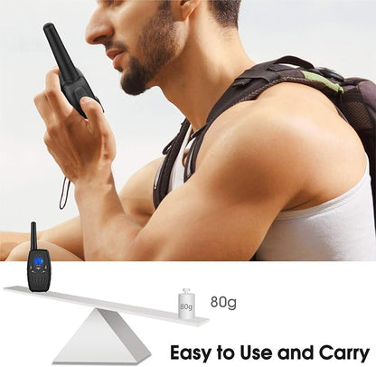 Walkie Talkies for Adults, Topsung M880 FRS Two Way Radio Long Range with VOX Belt Clip/Hand Held Walky Talky with 22 Channel 3 Miles for Family Home Cruise Ship Camping Hiking (Black 2 in 1)