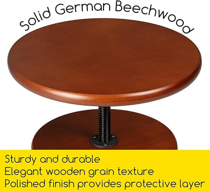 MEEDEN Wooden Drafting Stool with Adjustable Height, Artist Stool,Office Studio Stool, Up to 220 Lbs,German Beech Wood, Perfect for Artists Studio,Home Use,Kitchen,Bars
