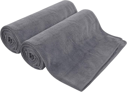SUNLAND Microfiber Gym Bath Towel Ultra Soft Travel Camping Towel Super Absorbent Swimming Sport Towel for Adults and Children 24inchX48inch