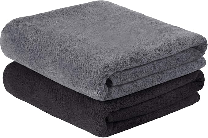 SUNLAND Microfiber Gym Bath Towel Ultra Soft Travel Camping Towel Super Absorbent Swimming Sport Towel for Adults and Children 24inchX48inch