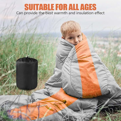 OBTANIM Sleeping Bags Portable Waterproof Camping Sleeping Bag for Adults Kids 4 Seasons Cold Weather or Warm Backpacking Hiking Mountaineering Indoor Outdoor Use