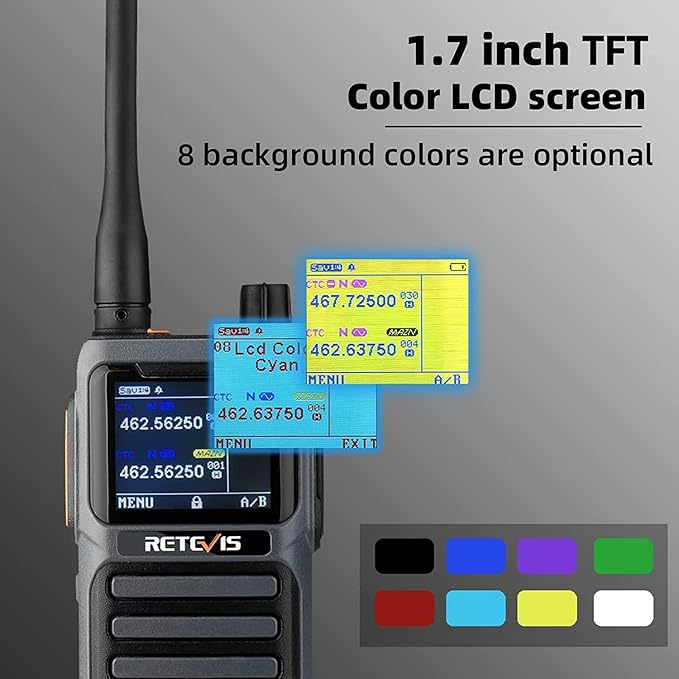 Retevis RT97 GMRS Repeater Communication Set, Full Duplex Radio Repeater(1 Pack) and GMRS Handheld Walkie Talkies(2 Pack), Designed for RV Camping, Farm, Remote Area, Emergency Rescue