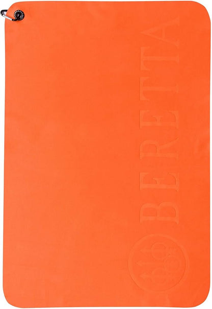 Beretta Hunting Tactical Quick-Drying Cleaning Microfiber Shooting Towel with Carabiner Clip