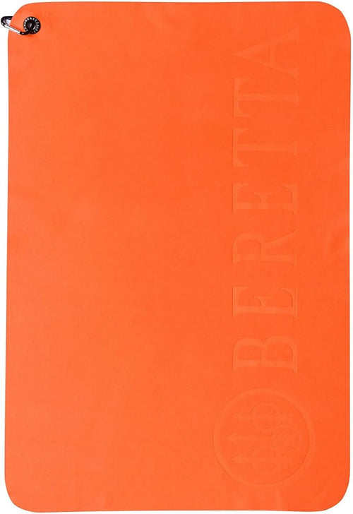 Beretta Hunting Tactical Quick-Drying Cleaning Microfiber Shooting Towel with Carabiner Clip