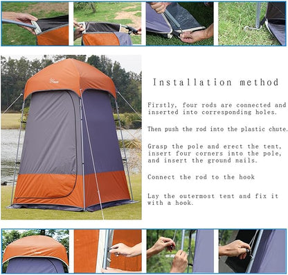 Outdoor Shower Tent Changing Room Privacy Portable Camping Shelters