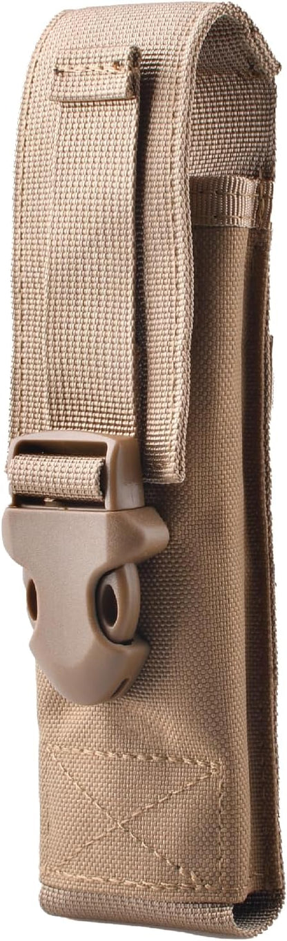 JEELAD Flashlight Accessory Bag Multifunctional Flashlight Bag Molle Accessory Pouch Shoulder Tape Additional Bag Tools Pouch