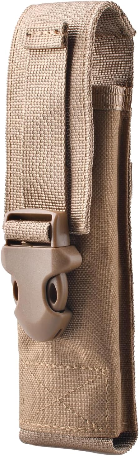 JEELAD Flashlight Accessory Bag Multifunctional Flashlight Bag Molle Accessory Pouch Shoulder Tape Additional Bag Tools Pouch