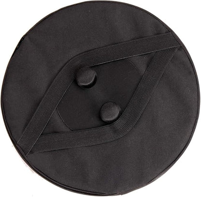 Thick Seat Cushion for Telescopic Stools (Exclude Stool), Chair Pads with Soft Foam and Two Pegs Fit in Round Collapsible Folding Stools (Cushion Only)