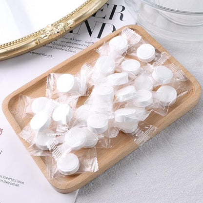 LOVEINUSA Compressed Towel Tablets, 100PCS Camping Towel Compressed Towels Portable Washcloths for Travel Home and Outdoor Sports