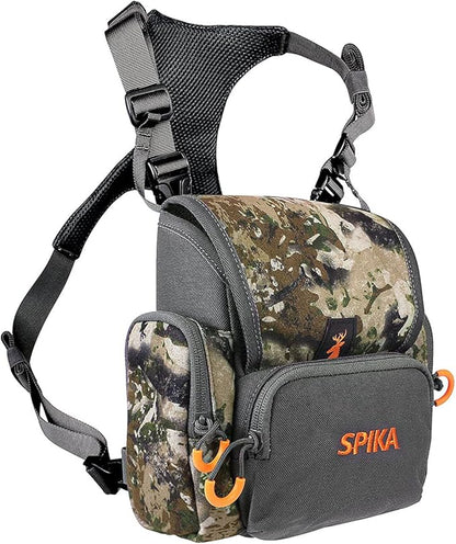 SPIKA Binocular Harness Chest Pack, Bino Case with Rangefinder Waterproof Pouch for Hunting