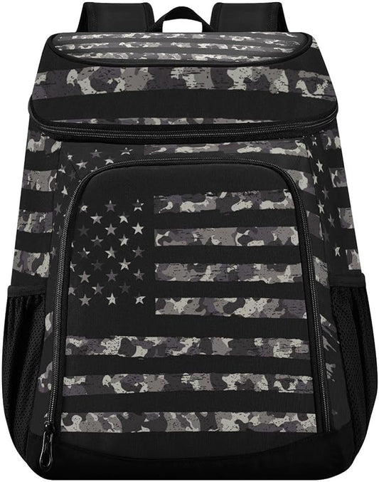 Cooler Backpack Insulated Leak Proof Beach Cooler Bag 30 Cans Waterproof Lightweight Soft Lunch Picnic Cooler for Men Women