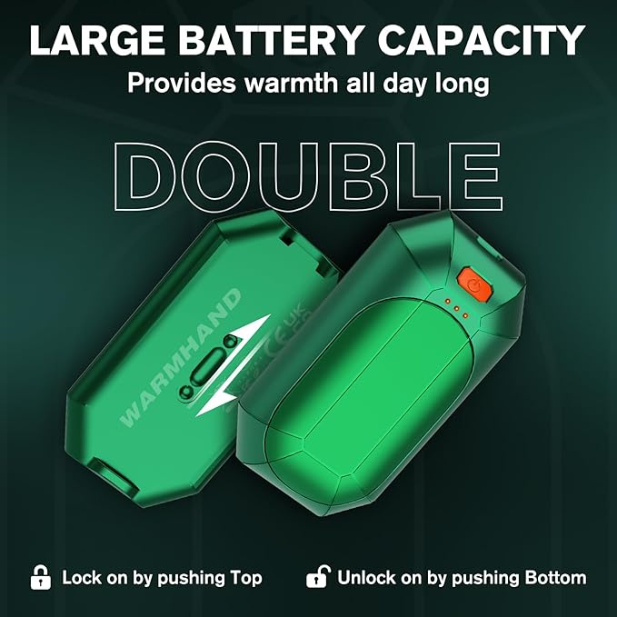 2 Pack 𝐇𝐚𝐧𝐝 𝐖𝐚𝐫𝐦𝐞𝐫𝐬 Rechargeable,Portable Electric Hand Warmers Reusable,USB Handwarmers,Outdoor/Indoor/Working/Studying/Camping/Hunting/Golf/Pain Relief/Game/Warm Gifts for Men Women Kids