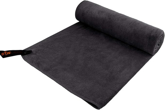 SUNLAND Microfiber Gym Bath Towel Ultra Soft Travel Camping Towel Super Absorbent Swimming Sport Towel for Adults and Children 24inchX48inch