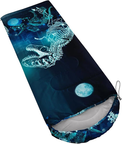 Sleeping Bags for Adults and Kids Camping Sleeping Bags for Girls and Boys Lightweight Waterproof Cold/Warm Sleeping Bag for 3 Season