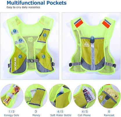 AONIJIE Marathon Running Vest Pack Water Hydration Backpack Outdoor Sport Bag Cycling Camping Climbing Rucksack