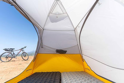 Wander Hawk 2-Person Backpacking Tent, Lightweight 2 Person Tent for Bikepacking Backpacking Camping & Hiking
