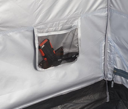 E-Z UP Camping Cube 6.4, Converts 10' Straight Leg Canopy into Camping Tent, Punch