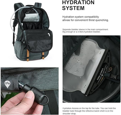 MOUNTAINTOP 40L Hiking Backpack Lightweight Travel Backpack for Men&Women Outdoor Camping Backpacking