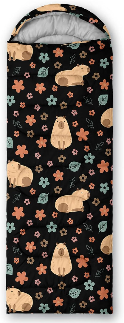 QOOMO Camping Sleeping Bags,3 Season Warm & Cool Weather,Lightweight,Waterproof Sleeping Bags for Adults & Kids,Traveling,and Outdoors,Camping Gear Equipment