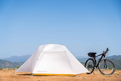 Wander Hawk 2-Person Backpacking Tent, Lightweight 2 Person Tent for Bikepacking Backpacking Camping & Hiking