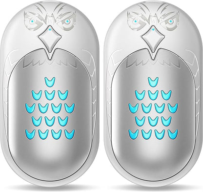 Hand Warmers Rechargeable, 2 Pack 6000mAh Electric Portable Heater, 20 Hrs Long Heating Hot Pockets Hand Warmer, Hunting Gear, Gifts for Women, Men, Raynauds, Camping, Golf, Outdoors