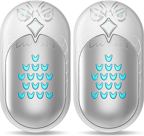 Hand Warmers Rechargeable, 2 Pack 6000mAh Electric Portable Heater, 20 Hrs Long Heating Hot Pockets Hand Warmer, Hunting Gear, Gifts for Women, Men, Raynauds, Camping, Golf, Outdoors
