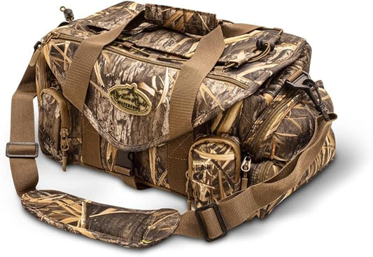 Rig'Em Right Waterfowl Standard Shell Shocker Duck Hunting Blind Bag with Sunglasses Case, Drink Holder, Ammo Compartment and More