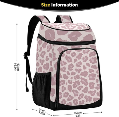 Cooler Backpack Insulated Leak Proof Beach Cooler Bag 30 Cans Waterproof Lightweight Soft Lunch Picnic Cooler for Men Women