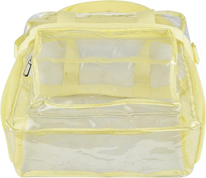 USPECLARE Clear Tote Stadium Approved, Security Travel & Gym Clear Bag for Work Sports Games Concerts