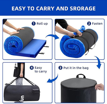 Sleeping Pad for Adults, Comfortable Thick Floor Sleeping Mats for Car Truck Tent with Removable Travel Bag