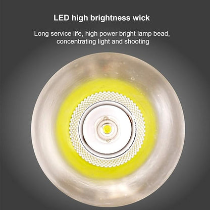 Rechargeable Spotlight, Handhold Searchlight, Outdoor Long-Range Strong Light Flashlight, 1200mAh LED Spotlight for Home, Outdoor Activities, Camping