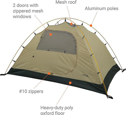 ALPS Mountaineering Taurus 4 Outfitter Tent - Heavy-Duty Four Person Camping Tent, Spacious, Rugged and Weatherproof/Built to Last, Reliable Outdoor Camping