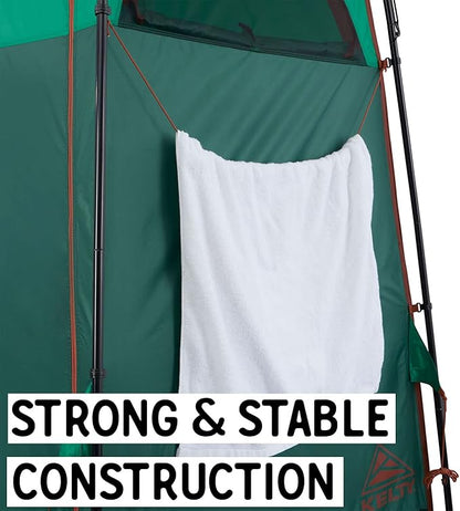 Kelty Discovery H2GO Privacy Shelter, Campsite Shower and Changing Shelter, Zippered Entry, Steel Pole Frame, Freestanding