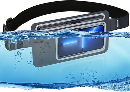 Dry Bags Waterproof Fanny Pack Women for Swimming Kayaking Men Running Belt Bag Kids Waist Bag,Slim Waist Pack Fit Sea Beach Boating Rafting Water Sport Travel Hiking Camping Cell Phone Pouch