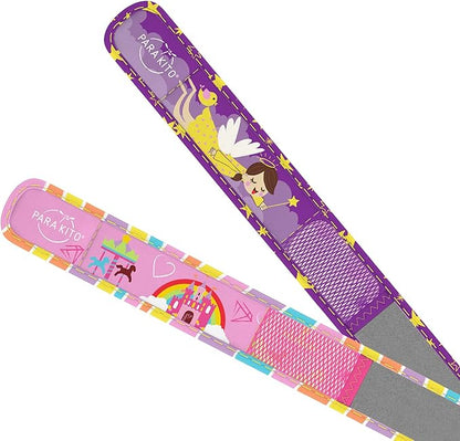 PARA'KITO Mosquito Repellent Pack - 2 Kids Wristbands & 2 Refills Angel/Castle