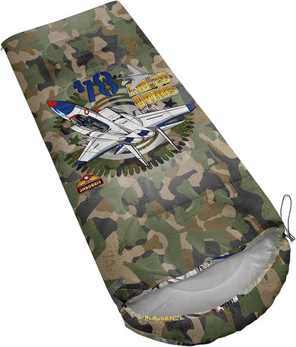 Sleeping Bags for Adults and Kids Camping Sleeping Bags for Girls and Boys Lightweight Waterproof Cold/Warm Sleeping Bag for 3 Season