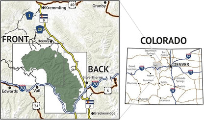 Outdoor Trail Maps LLC Eagles Nest Wilderness - Colorado Topographic Hiking Map (2018)