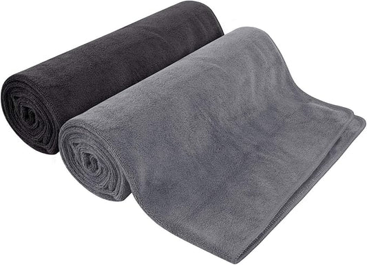 SUNLAND Microfiber Gym Bath Towel Ultra Soft Travel Camping Towel Super Absorbent Swimming Sport Towel for Adults and Children 24inchX48inch