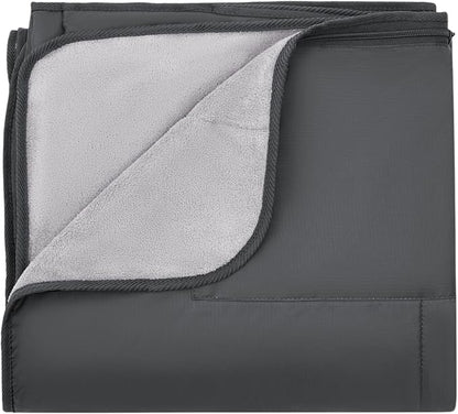 KingCamp Outdoor Picnic Blanket Waterproof Beach Mat for Camping on Grass Foldable Sandproof Beach Blanket Park Hiking Stadium Festivals Dogs 82” x 58”