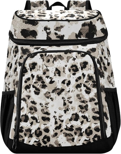 Cooler Backpack Insulated Leak Proof Beach Cooler Bag 30 Cans Waterproof Lightweight Soft Lunch Picnic Cooler for Men Women
