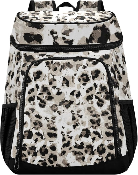 Cooler Backpack Insulated Leak Proof Beach Cooler Bag 30 Cans Waterproof Lightweight Soft Lunch Picnic Cooler for Men Women